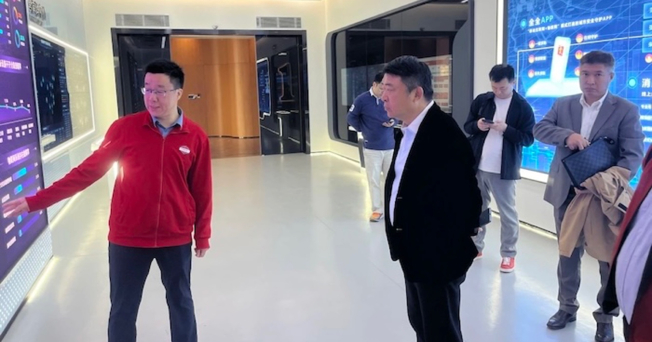 攜手中消在線，共繪智慧消防新藍(lán)圖